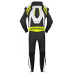 Combinezon moto cu potectie spate SPIDI T-2 Neck Dps Airbag ACID GREEN/BLACK thumb