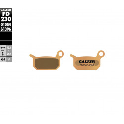 Placute frana spate/fata Galfer SINTERED FD230G1396 Placute frana spate/fata Galfer SINTERED FD230G1396