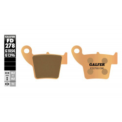 Placute frana spate Galfer SINTERED FD278G1396 Placute frana spate Galfer SINTERED FD278G1396
