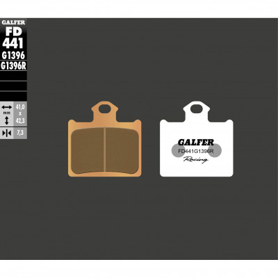 Placute frana spate Galfer SINTERED RACING FD441G1396R Placute frana spate Galfer SINTERED RACING FD441G1396R
