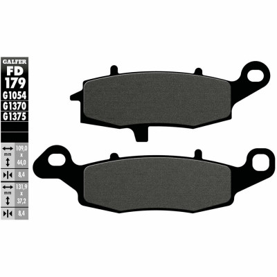 Placute frana moto fata/spate Galfer SEMI METAL FD179G1054 Placute frana moto fata/spate Galfer SEMI METAL FD179G1054