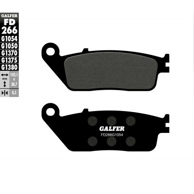Placute frana fata Galfer SEMI METAL FD266G1054