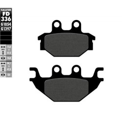 Placute frana fata/spate Galfer SEMI METAL FD336G1054 Placute frana fata/spate Galfer SEMI METAL FD336G1054