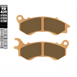 Placute frana fata Galfer SINTERED SCOOTER FD439G1380