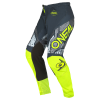 Pantaloni motocross O’NEAL ELEMENT CAMO V.22 GRAY/NEON YELLOW