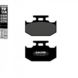 Placute frana spate Galfer SEMI METAL FD114G1054 Placute frana spate Galfer SEMI METAL FD114G1054