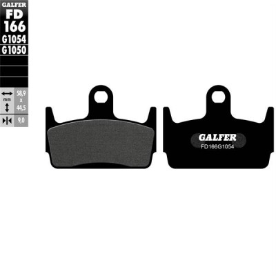 Placute frana fata/spate Galfer SEMI METAL FD166G1054 Placute frana fata/spate Galfer SEMI METAL FD166G1054