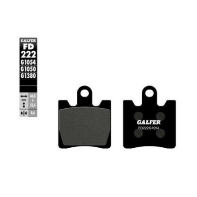 Placute frana fata Galfer SEMI METAL FD222G1054
