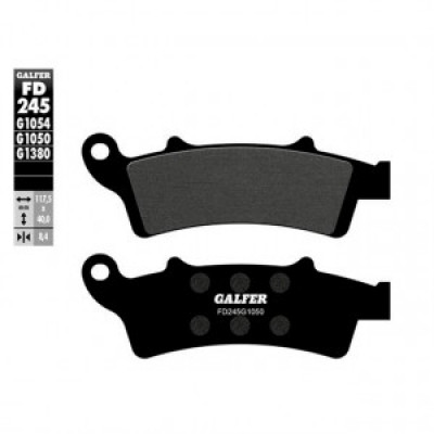 Placute frana fata Galfer SEMI METAL FD245G1054