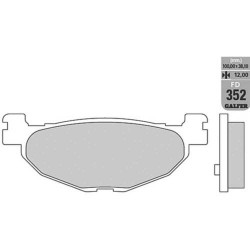 Placute frana spate Galfer SEMI METAL FD352G1054 Placute frana spate Galfer SEMI METAL FD352G1054