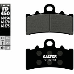 Placute moto fata Galfer SEMI METAL FD450G1054 Placute moto fata Galfer SEMI METAL FD450G1054