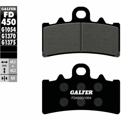 Placute moto fata Galfer SEMI METAL FD450G1054