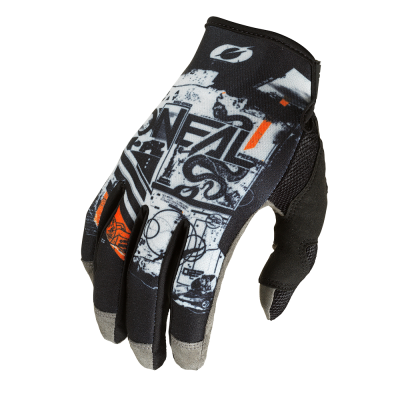 Manusi motocross O'NEAL MAYHEM SCARZ V.22 BLACK/GRAY/ORANGE