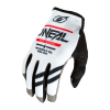 Manusi motocross O'NEAL MAYHEM SQUADRON V.22 WHITE/BLACK