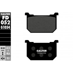 Placute frana fata/spate Galfer SEMI METAL FD052G1054