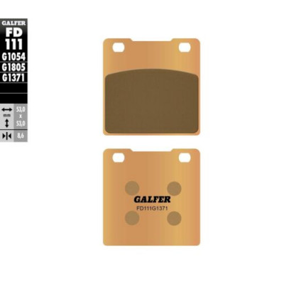 Placute frana spate Galfer SINTERED COMPOUND FD111G1371 Placute frana spate Galfer SINTERED COMPOUND FD111G1371