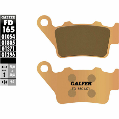 Placute frana spate Galfer SINTERED COMPOUND FD165G1371 Placute frana spate Galfer SINTERED COMPOUND FD165G1371