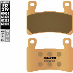 Placute frana fata Galfer SINTERED COMPOUND FD219G1370 Placute frana fata Galfer SINTERED COMPOUND FD219G1370