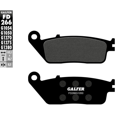 Placute frana fata/spate Galfer SCOOTER FD266G1050 Placute frana fata/spate Galfer SCOOTER FD266G1050