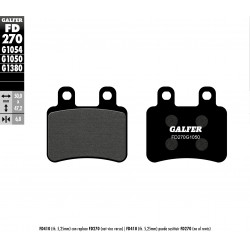 Placute frana fata/spate Galfer SCOOTER FD270G1050 Placute frana fata/spate Galfer SCOOTER FD270G1050