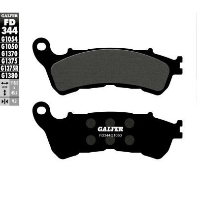 Placute frana fata/spate Galfer SCOOTER FD344G1050 Placute frana fata/spate Galfer SCOOTER FD344G1050