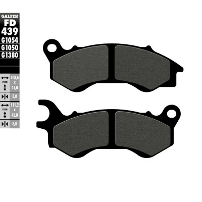 Placute frana fata Galfer SCOOTER FD439G1050 Placute frana fata Galfer SCOOTER FD439G1050