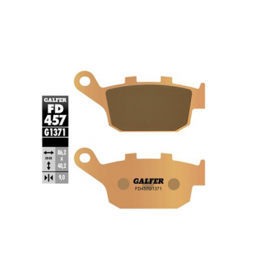 Placute frana moto, spate Galfer SINTERED COMPOUND FD457G1371 Placute frana moto, spate Galfer SINTERED COMPOUND FD457G1371