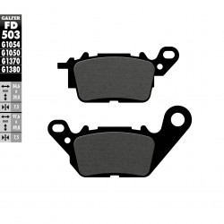 Placute frana fata Galfer SCOOTER FD503G1050 Placute frana fata Galfer SCOOTER FD503G1050