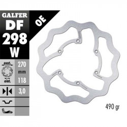 Disc frana fata Galfer WAVE FIXED 270x3mm DF298W