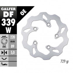 Disc frana spate Galfer WAVE FIXED 220x5mm DF339W