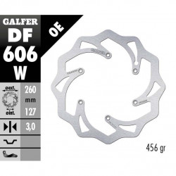 Disc frana fata  Galfer WAVE FIXED 260x3,2mm DF606W