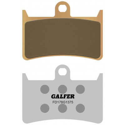 Placute frana fata Galfer SINTERED COMPOUND FD178G1375 Placute frana fata Galfer SINTERED COMPOUND FD178G1375