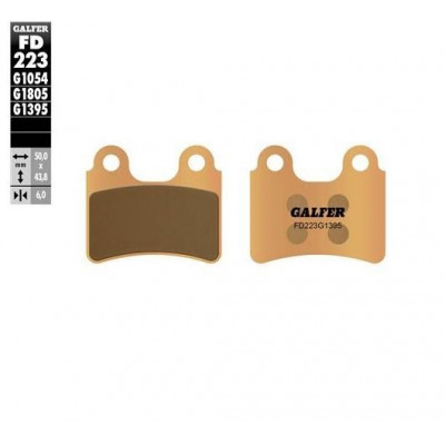 Placute frana fata/spate Galfer SINTERED COMPOUND FD223G1395 Placute frana fata/spate Galfer SINTERED COMPOUND FD223G1395