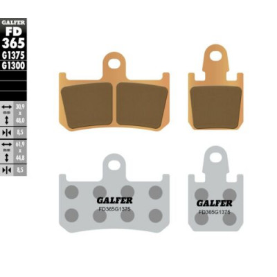 Placute frana fata Galfer SINTERED COMPOUND FD365G1375 Placute frana fata Galfer SINTERED COMPOUND FD365G1375