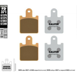 Placute frana fata Galfer SINTERED COMPOUND FD371G1375 Placute frana fata Galfer SINTERED COMPOUND FD371G1375