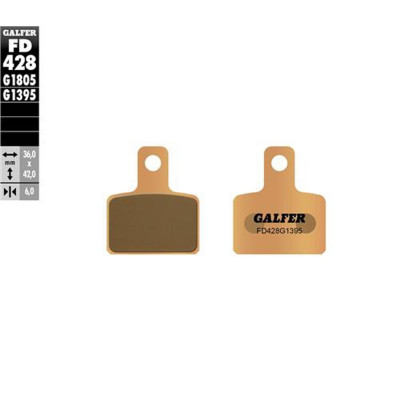 Placute frana spate Galfer SINTERED COMPOUND FD428G1395 Placute frana spate Galfer SINTERED COMPOUND FD428G1395