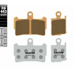 Placute frana fata Galfer SINTERED COMPOUND FD442G1375 Placute frana fata Galfer SINTERED COMPOUND FD442G1375