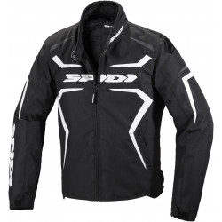 Geacă moto din material textil SPIDI SPORTMASTER H2OUT BLACK/WHITE