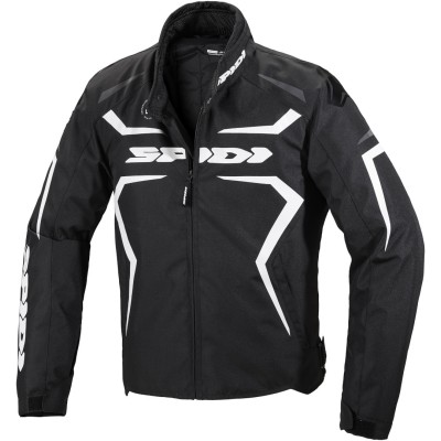 Geacă moto din material textil SPIDI SPORTMASTER H2OUT BLACK/WHITE