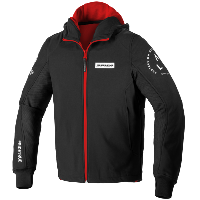 Geaca moto Spidi HOODIE ARMOR EVO RED