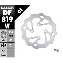 Disc frana spate Galfer WAVE FIXED 159,5x2,7mm DF819W