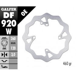 Disc frana fata Galfer WAVE FIXED 260x3mm DF920W