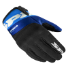 Manusi moto din textil SPIDI Flash-KP Tex White/Blue