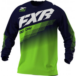 Bluza motocross FXR CLUTCH MX MIDNIGT/LIME