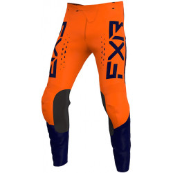 Pantaloni motocross pentru copii FXR CLUTCH PRO MX22 YOUTH ORANGE/MIDNIGHT