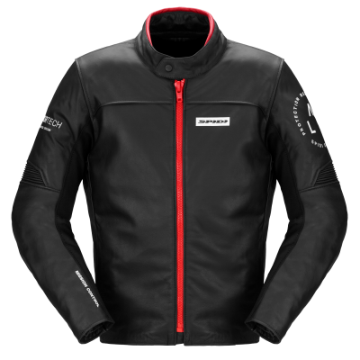 Geaca moto de piele SPIDI Genesis Red