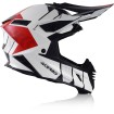 Casca motocross ACERBIS x track vtr, Negru/Alb thumb