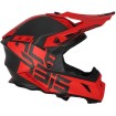 Casca motocross ACERBIS  STEEL CARBON RED MAT thumb