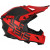 Casca motocross ACERBIS  STEEL CARBON RED MAT thumb