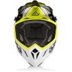 Casca motocross ACERBIS STEEL CARBON WHITE/YELLOW Casca motocross ACERBIS STEEL CARBON WHITE/YELLOW thumb